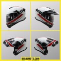 HELMET ACERBIS RIDER MODULARE HYPER PERFORMANCE